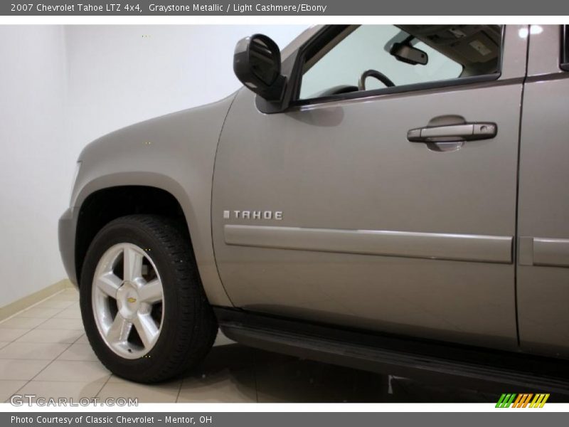 Graystone Metallic / Light Cashmere/Ebony 2007 Chevrolet Tahoe LTZ 4x4
