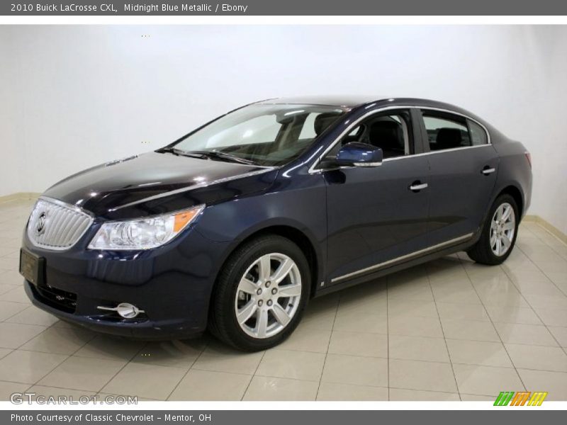 Midnight Blue Metallic / Ebony 2010 Buick LaCrosse CXL