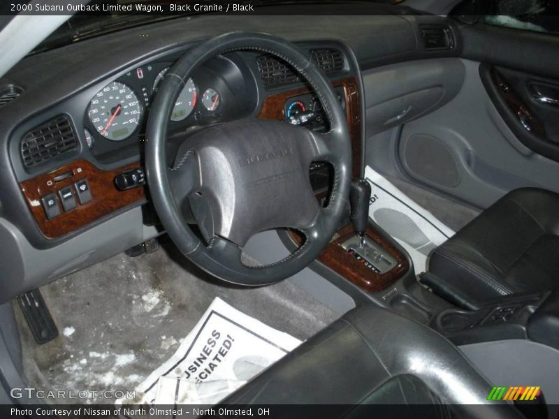 Black Granite / Black 2000 Subaru Outback Limited Wagon