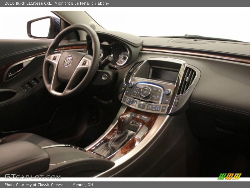 Midnight Blue Metallic / Ebony 2010 Buick LaCrosse CXL