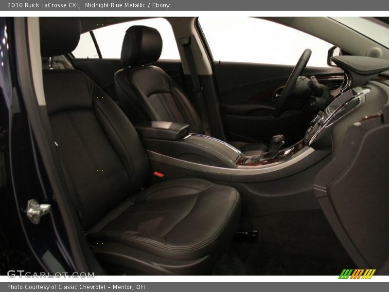 Midnight Blue Metallic / Ebony 2010 Buick LaCrosse CXL