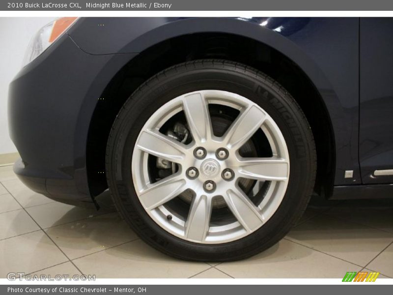 Midnight Blue Metallic / Ebony 2010 Buick LaCrosse CXL