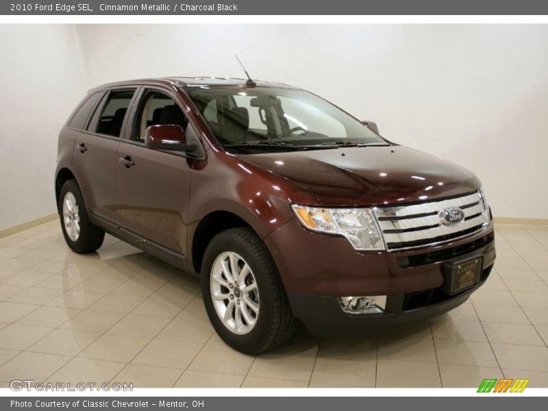 Cinnamon Metallic / Charcoal Black 2010 Ford Edge SEL