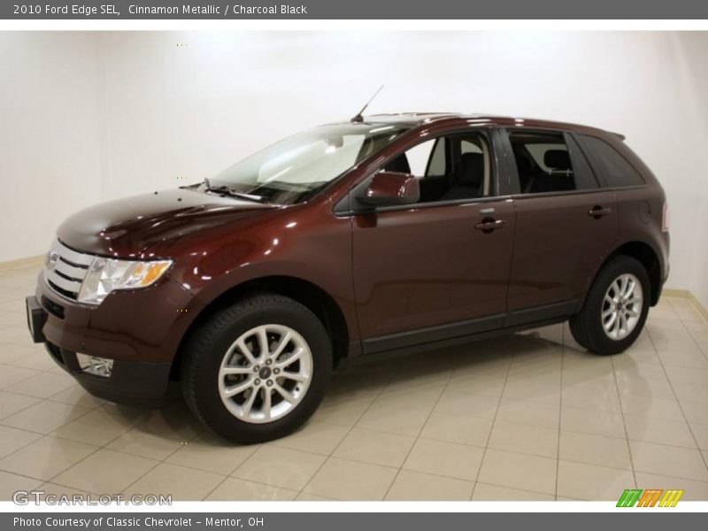Cinnamon Metallic / Charcoal Black 2010 Ford Edge SEL