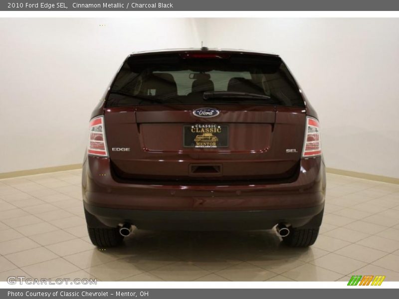 Cinnamon Metallic / Charcoal Black 2010 Ford Edge SEL