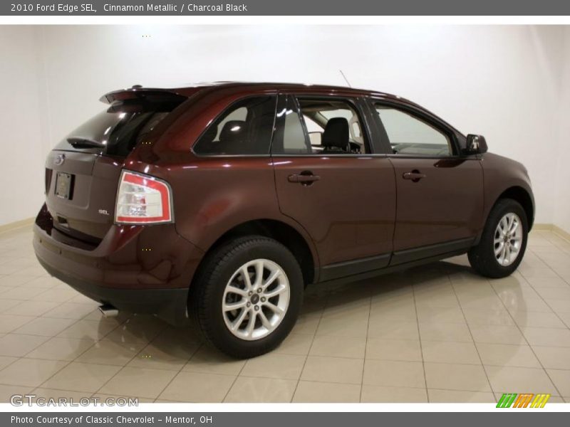Cinnamon Metallic / Charcoal Black 2010 Ford Edge SEL
