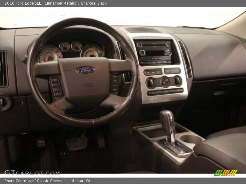 Cinnamon Metallic / Charcoal Black 2010 Ford Edge SEL
