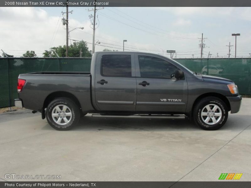 Smoke Gray / Charcoal 2008 Nissan Titan XE Crew Cab