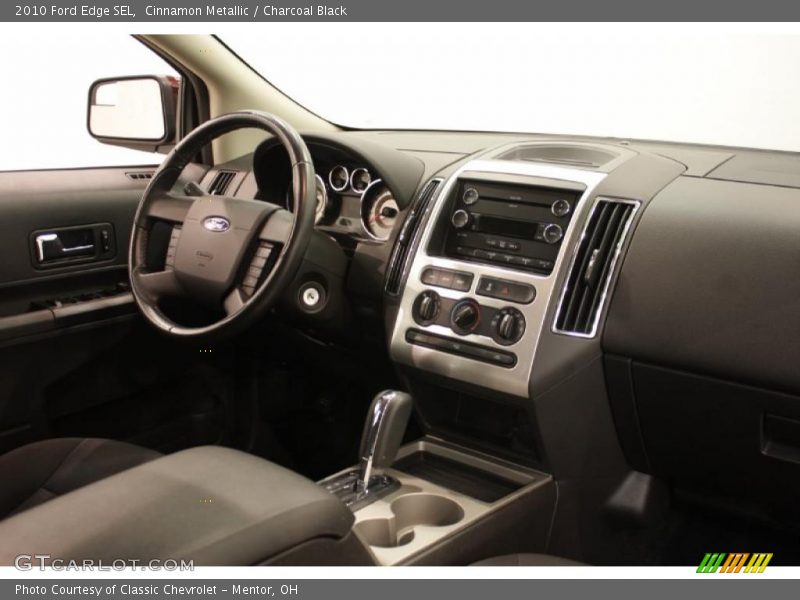 Cinnamon Metallic / Charcoal Black 2010 Ford Edge SEL