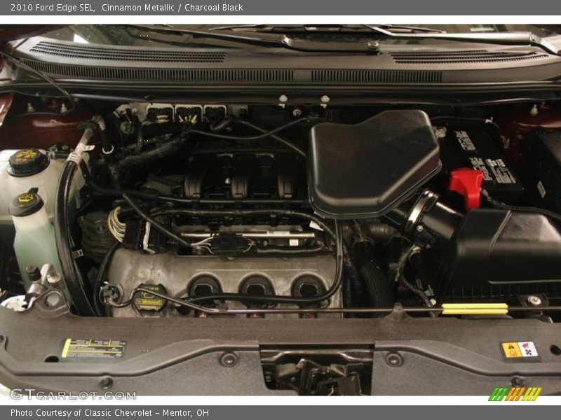 Cinnamon Metallic / Charcoal Black 2010 Ford Edge SEL