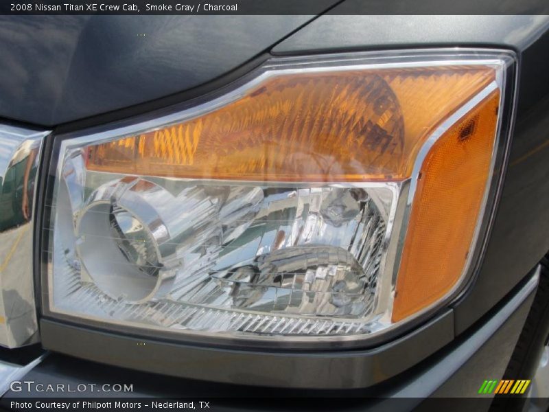 Smoke Gray / Charcoal 2008 Nissan Titan XE Crew Cab