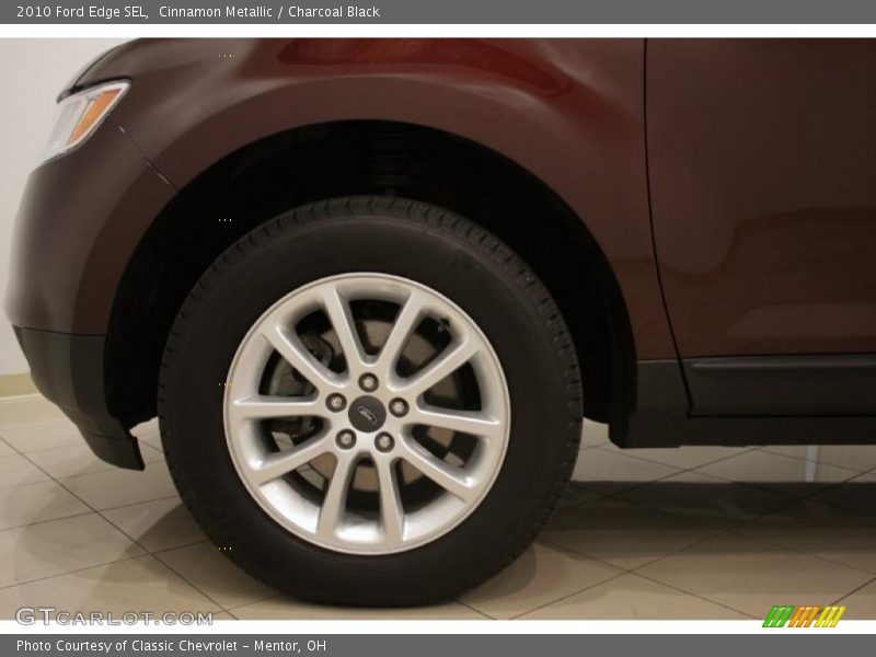 Cinnamon Metallic / Charcoal Black 2010 Ford Edge SEL