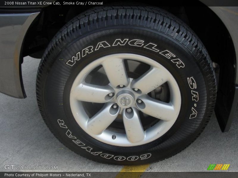 Smoke Gray / Charcoal 2008 Nissan Titan XE Crew Cab