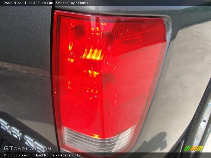 Smoke Gray / Charcoal 2008 Nissan Titan XE Crew Cab
