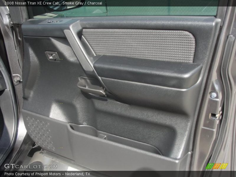 Smoke Gray / Charcoal 2008 Nissan Titan XE Crew Cab
