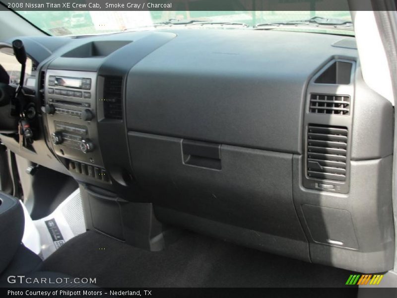 Smoke Gray / Charcoal 2008 Nissan Titan XE Crew Cab