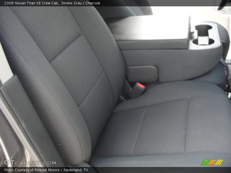 Smoke Gray / Charcoal 2008 Nissan Titan XE Crew Cab
