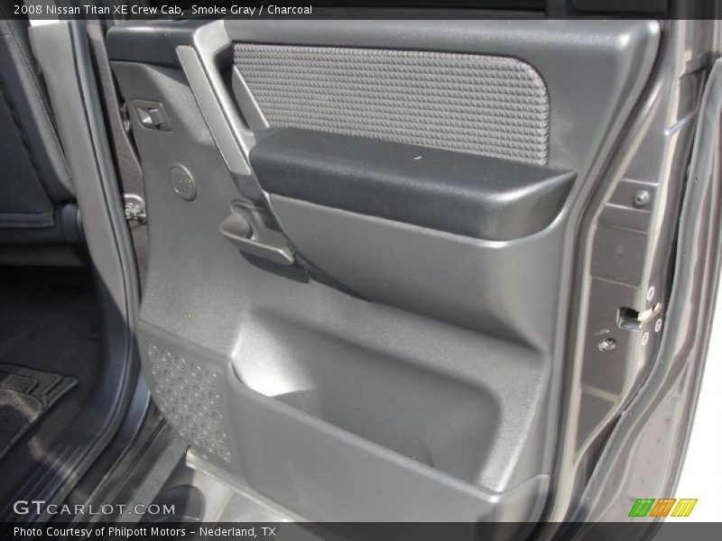 Smoke Gray / Charcoal 2008 Nissan Titan XE Crew Cab