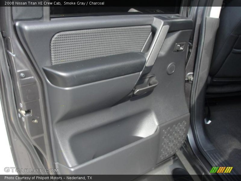 Smoke Gray / Charcoal 2008 Nissan Titan XE Crew Cab