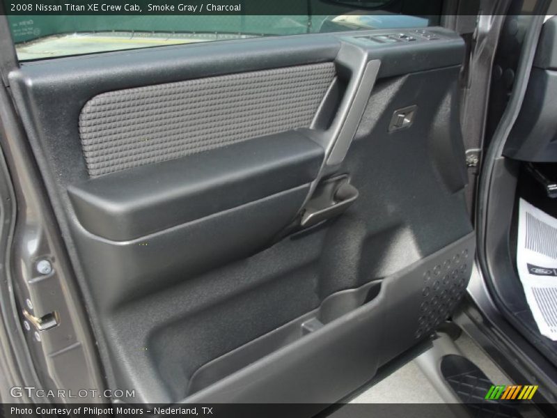 Smoke Gray / Charcoal 2008 Nissan Titan XE Crew Cab