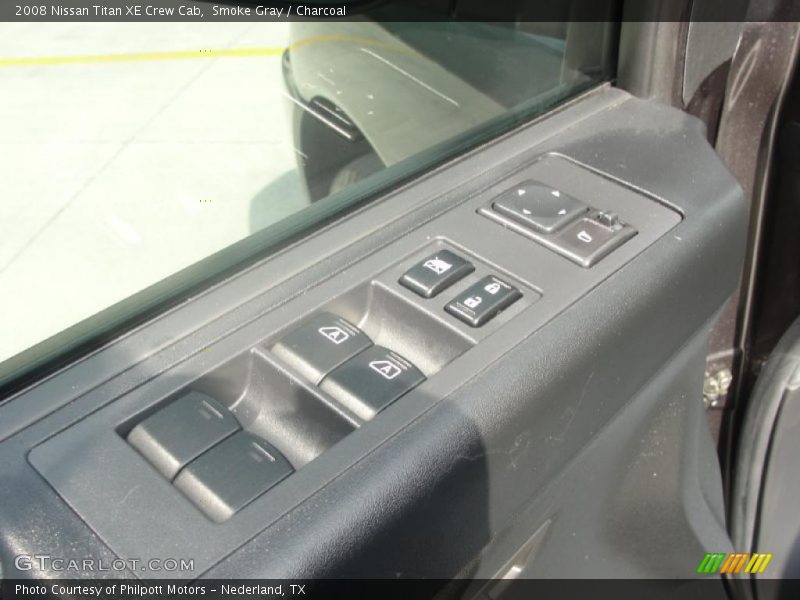 Smoke Gray / Charcoal 2008 Nissan Titan XE Crew Cab
