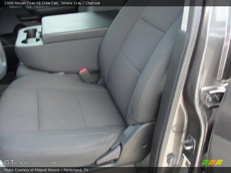 Smoke Gray / Charcoal 2008 Nissan Titan XE Crew Cab