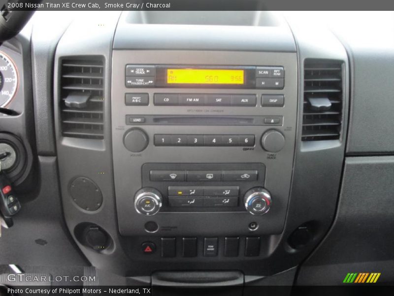 Smoke Gray / Charcoal 2008 Nissan Titan XE Crew Cab