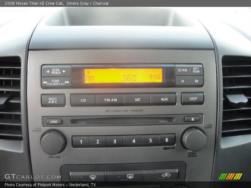 Smoke Gray / Charcoal 2008 Nissan Titan XE Crew Cab