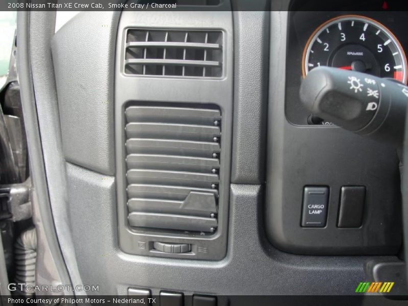 Smoke Gray / Charcoal 2008 Nissan Titan XE Crew Cab