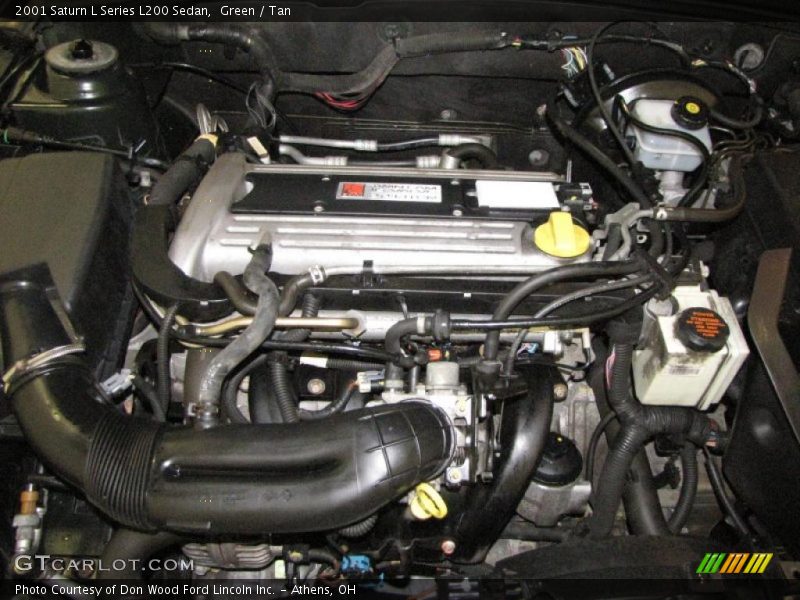 Green / Tan 2001 Saturn L Series L200 Sedan