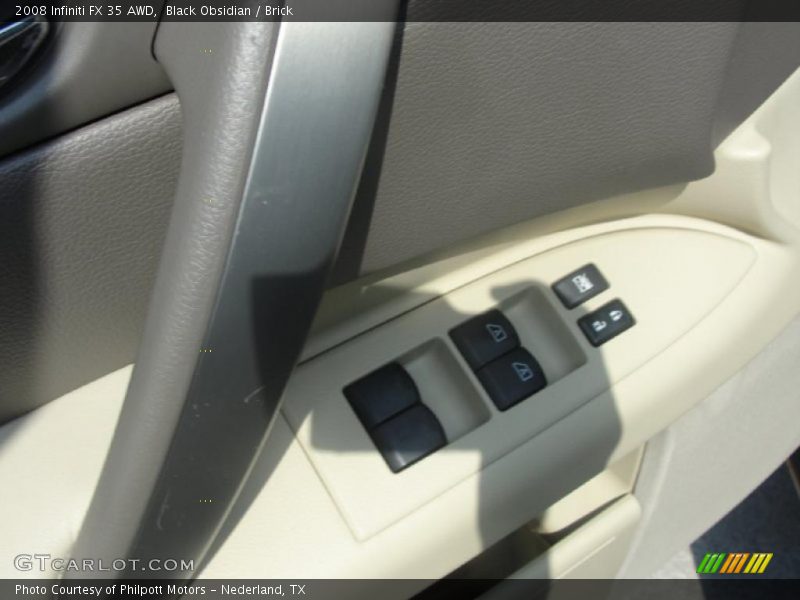 Black Obsidian / Brick 2008 Infiniti FX 35 AWD