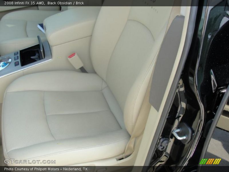 Black Obsidian / Brick 2008 Infiniti FX 35 AWD