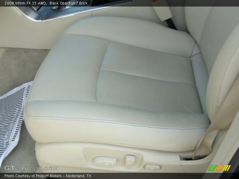 Black Obsidian / Brick 2008 Infiniti FX 35 AWD