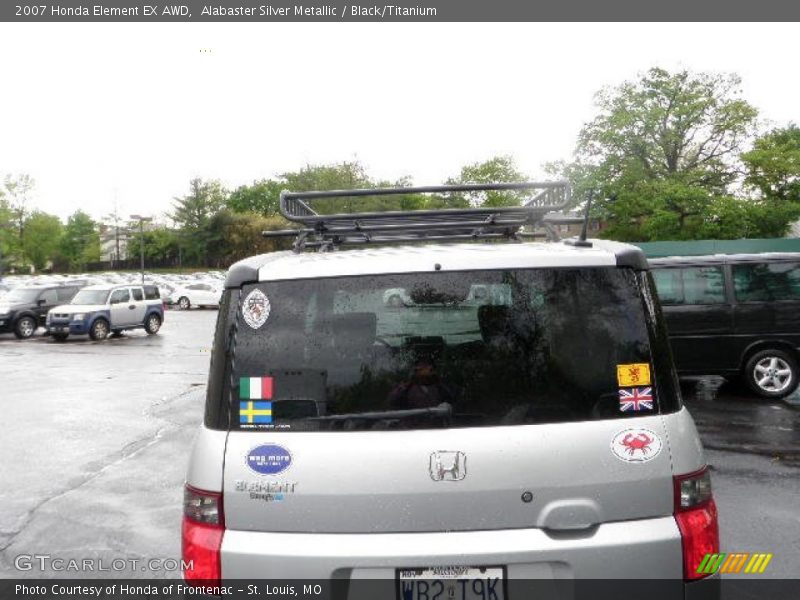 Alabaster Silver Metallic / Black/Titanium 2007 Honda Element EX AWD