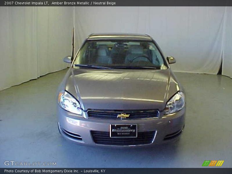 Amber Bronze Metallic / Neutral Beige 2007 Chevrolet Impala LT