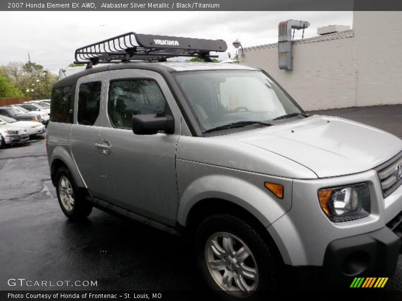 Alabaster Silver Metallic / Black/Titanium 2007 Honda Element EX AWD