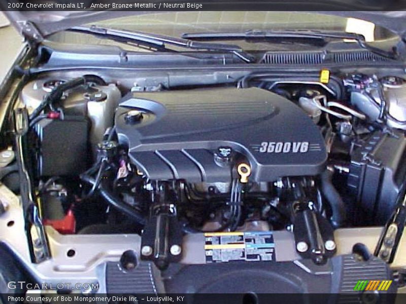 Amber Bronze Metallic / Neutral Beige 2007 Chevrolet Impala LT