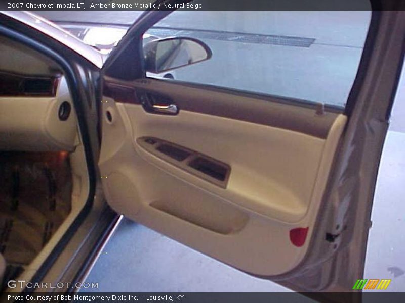 Amber Bronze Metallic / Neutral Beige 2007 Chevrolet Impala LT