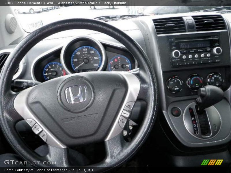 Alabaster Silver Metallic / Black/Titanium 2007 Honda Element EX AWD