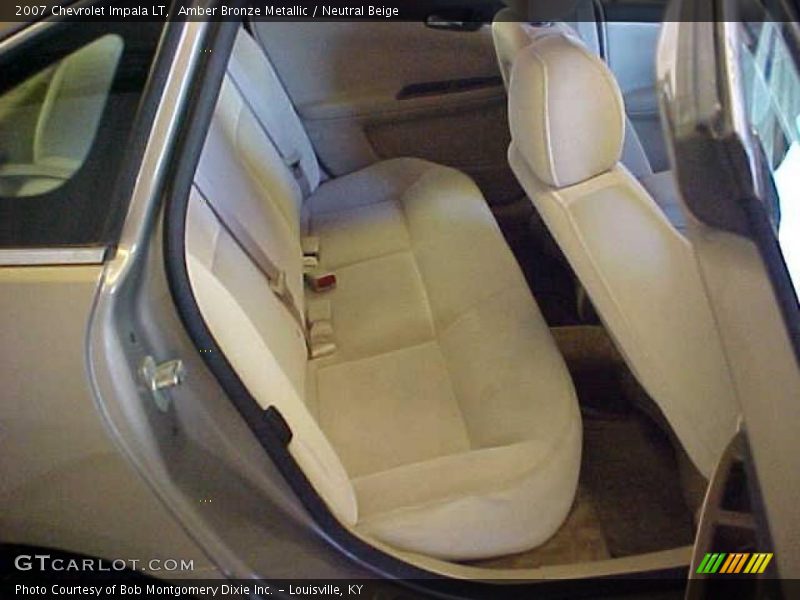 Amber Bronze Metallic / Neutral Beige 2007 Chevrolet Impala LT