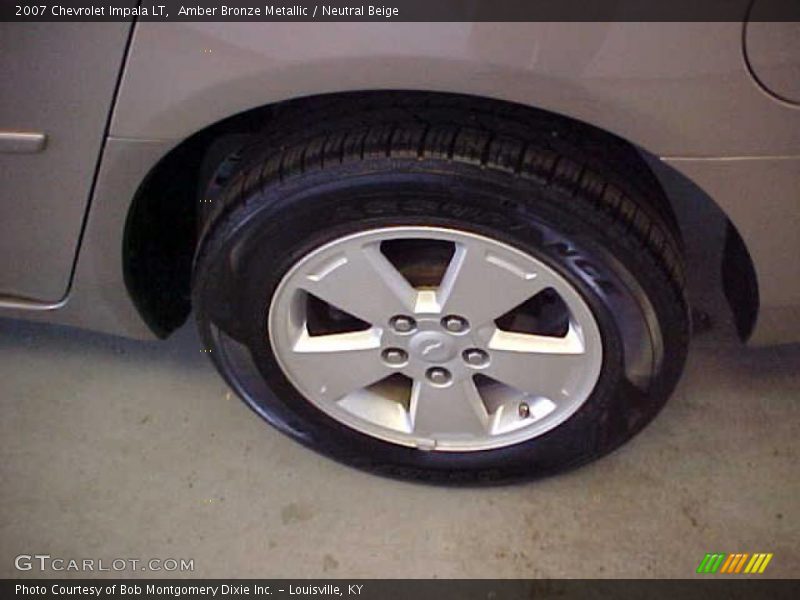 Amber Bronze Metallic / Neutral Beige 2007 Chevrolet Impala LT