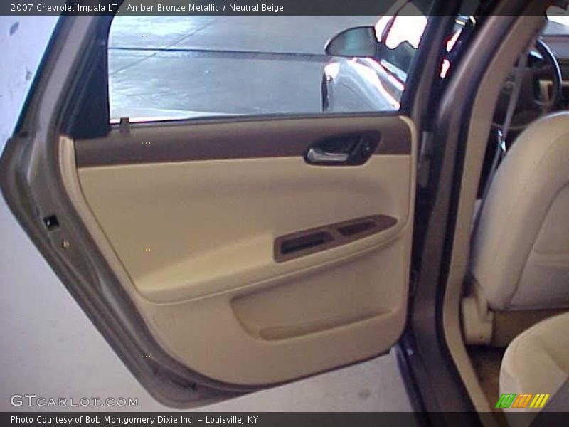 Amber Bronze Metallic / Neutral Beige 2007 Chevrolet Impala LT