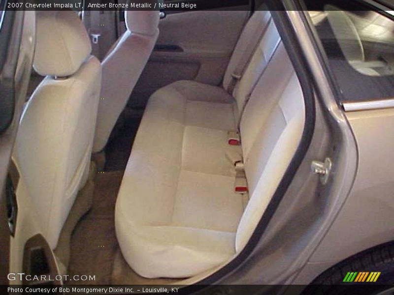 Amber Bronze Metallic / Neutral Beige 2007 Chevrolet Impala LT