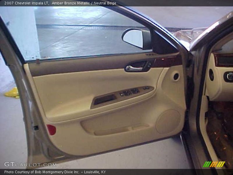 Amber Bronze Metallic / Neutral Beige 2007 Chevrolet Impala LT