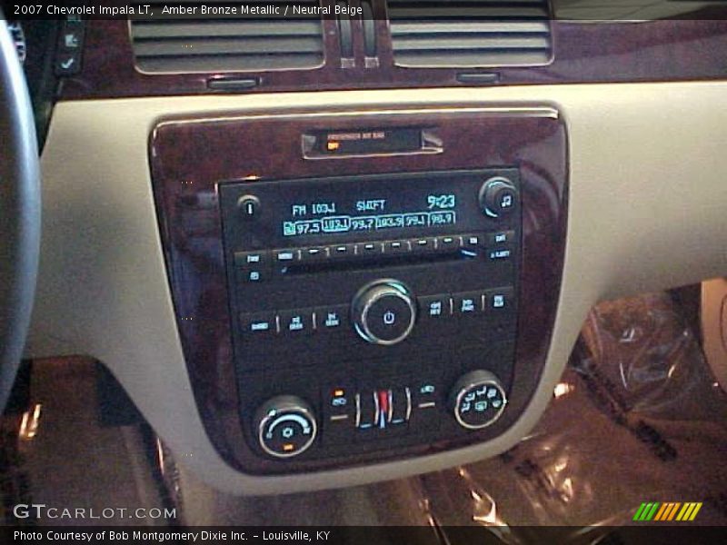Amber Bronze Metallic / Neutral Beige 2007 Chevrolet Impala LT
