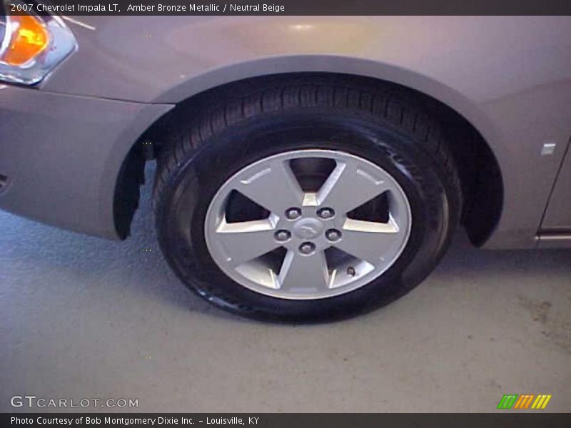 Amber Bronze Metallic / Neutral Beige 2007 Chevrolet Impala LT
