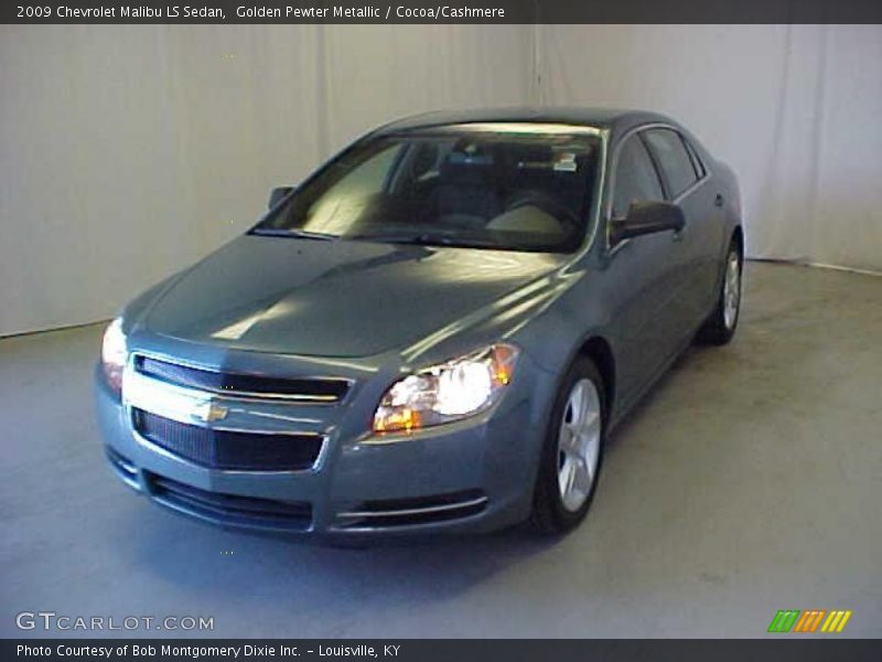 Golden Pewter Metallic / Cocoa/Cashmere 2009 Chevrolet Malibu LS Sedan