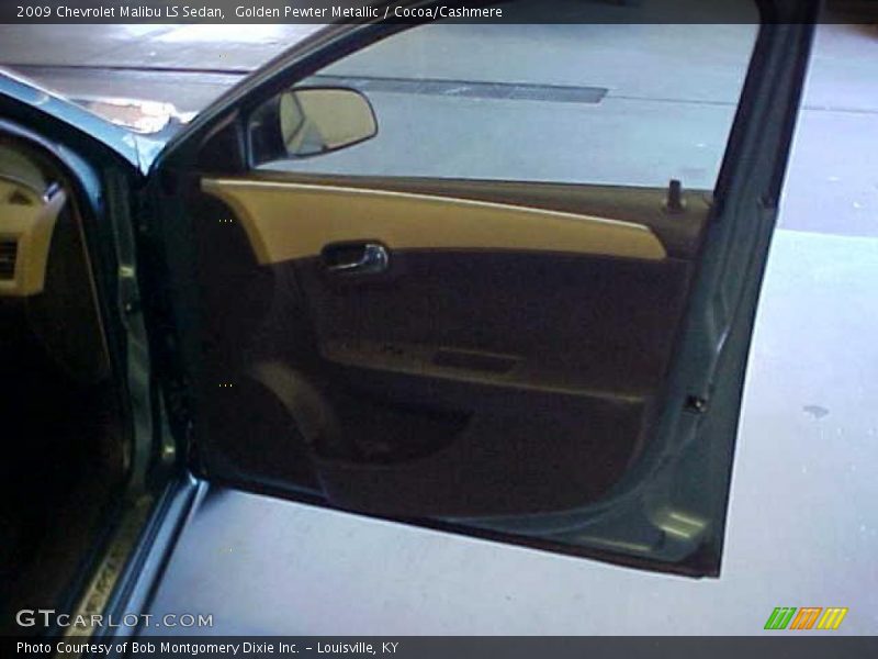 Golden Pewter Metallic / Cocoa/Cashmere 2009 Chevrolet Malibu LS Sedan