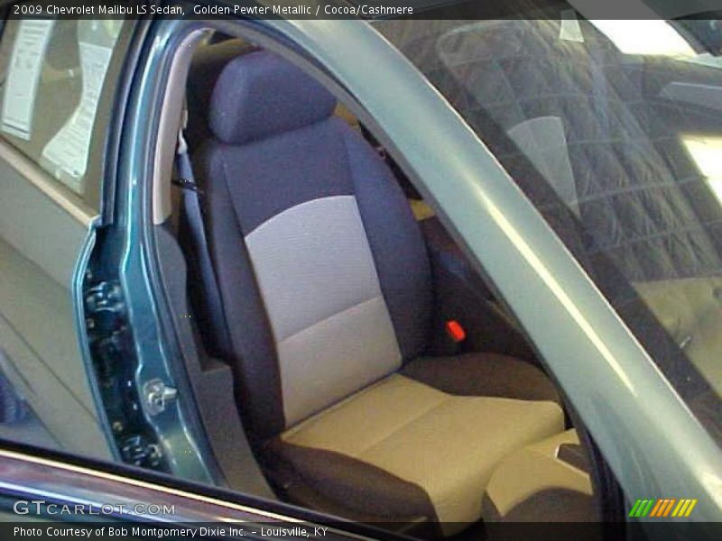 Golden Pewter Metallic / Cocoa/Cashmere 2009 Chevrolet Malibu LS Sedan