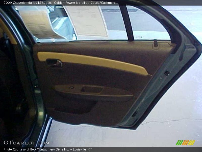 Golden Pewter Metallic / Cocoa/Cashmere 2009 Chevrolet Malibu LS Sedan